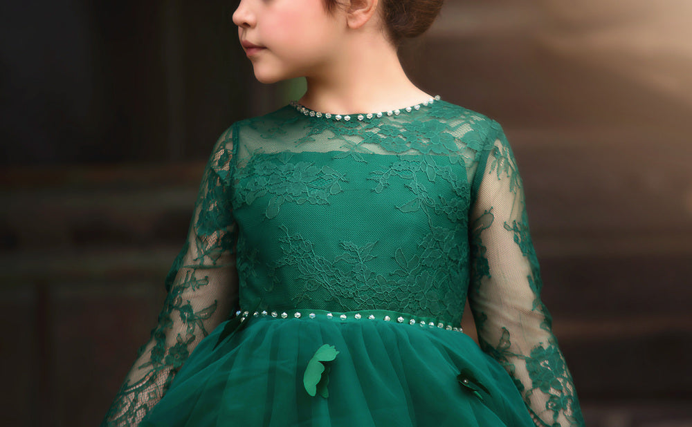 MARIPOSA GOWN EMERALD