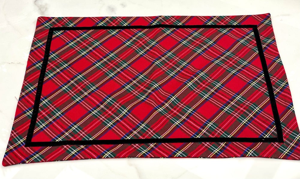 ROYAL STEWART TARTAN PLACEMAT SET OF 4