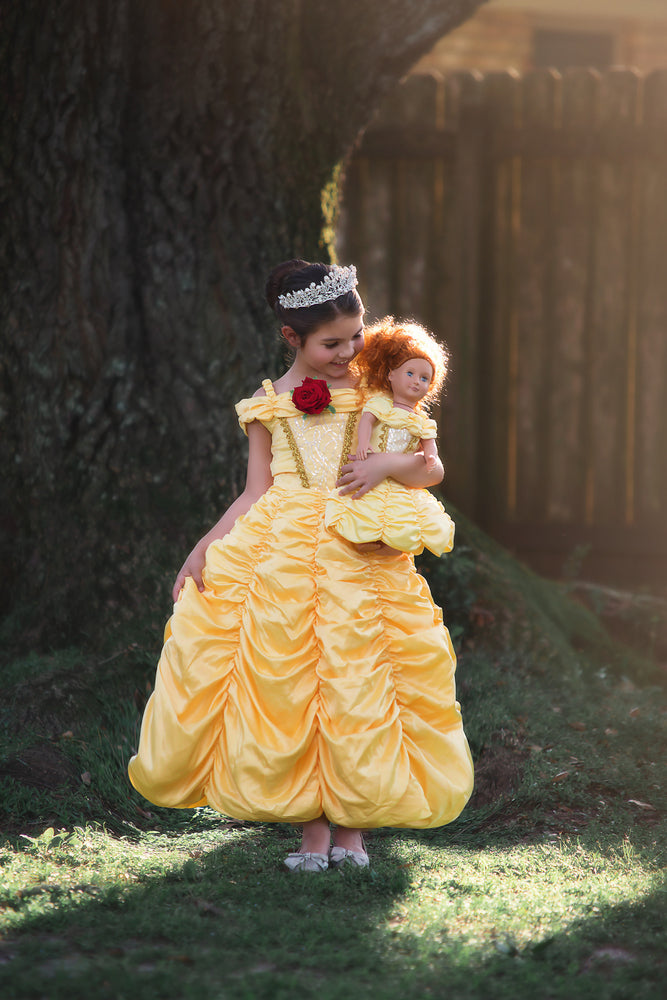 PRINCESS CHARLOTTE GOWN & GLOVE SET