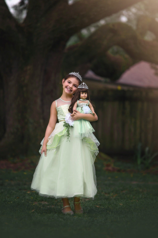 FROG PRINCESS GOWN & BELT SET