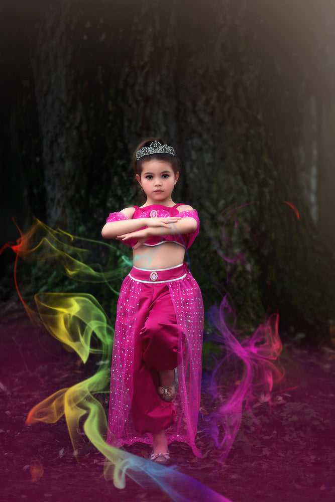 GENIE COSTUME FUCHSIA