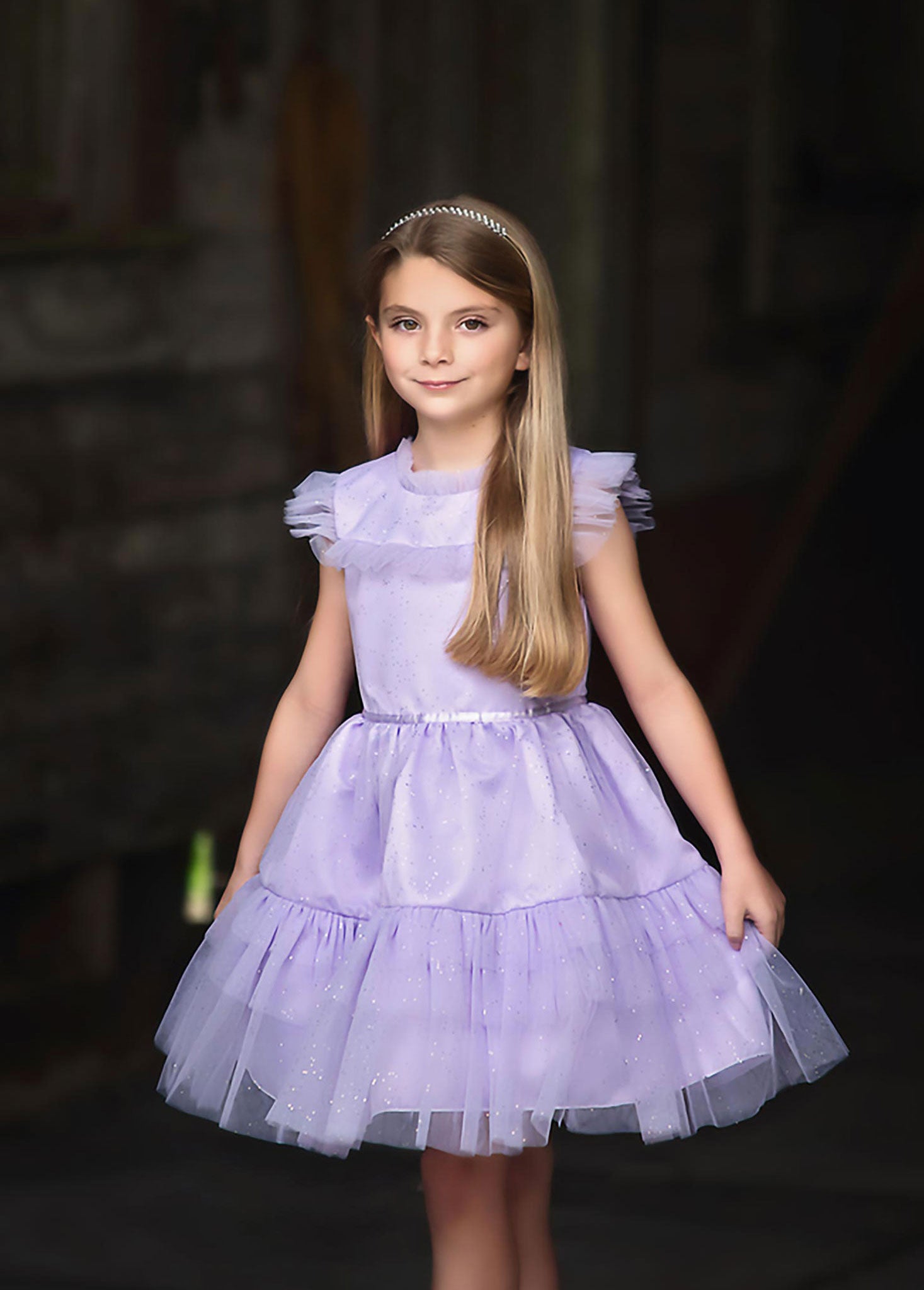 ELODIE DRESS LAVENDER