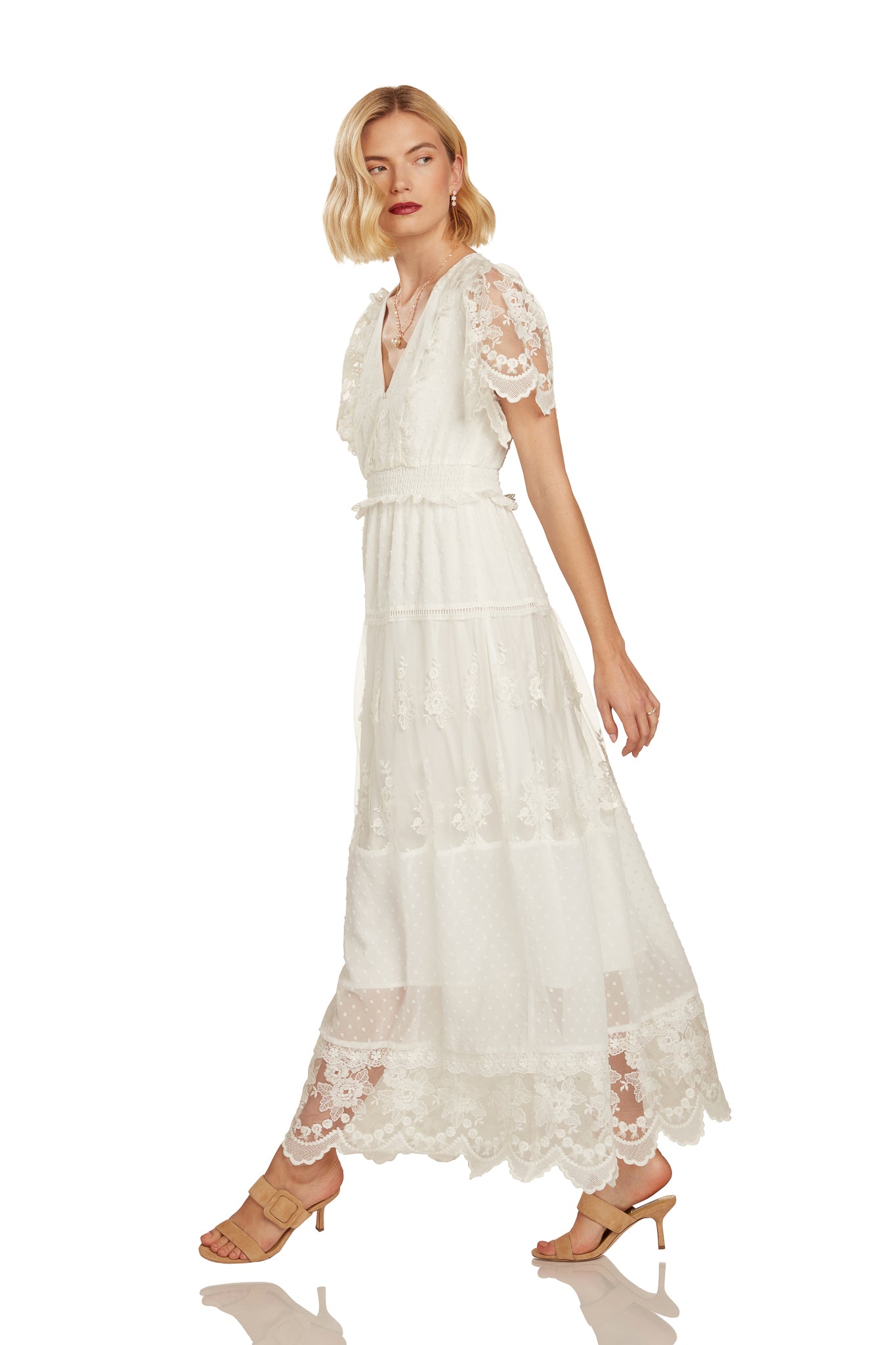 MARJORIE MAXI DRESS WHITE