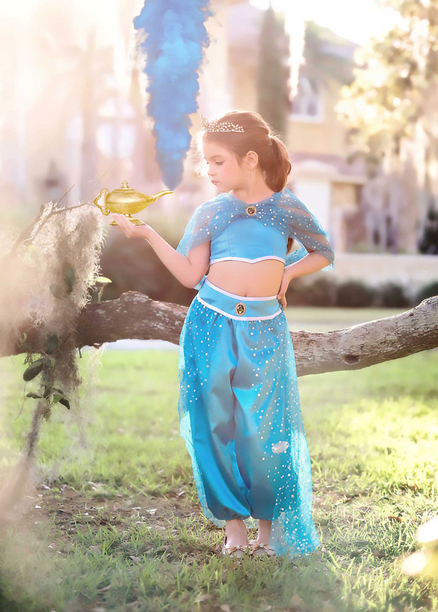 GENIE COSTUME BLUE