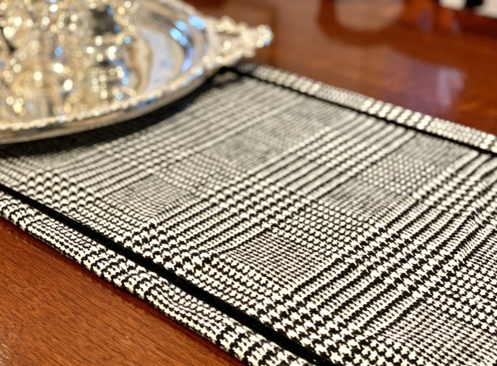 GLEN PLAID TABLE RUNNER