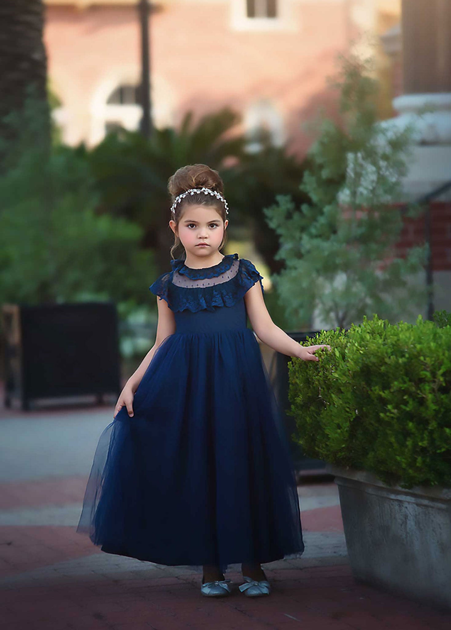 GIOVANNA GOWN NAVY