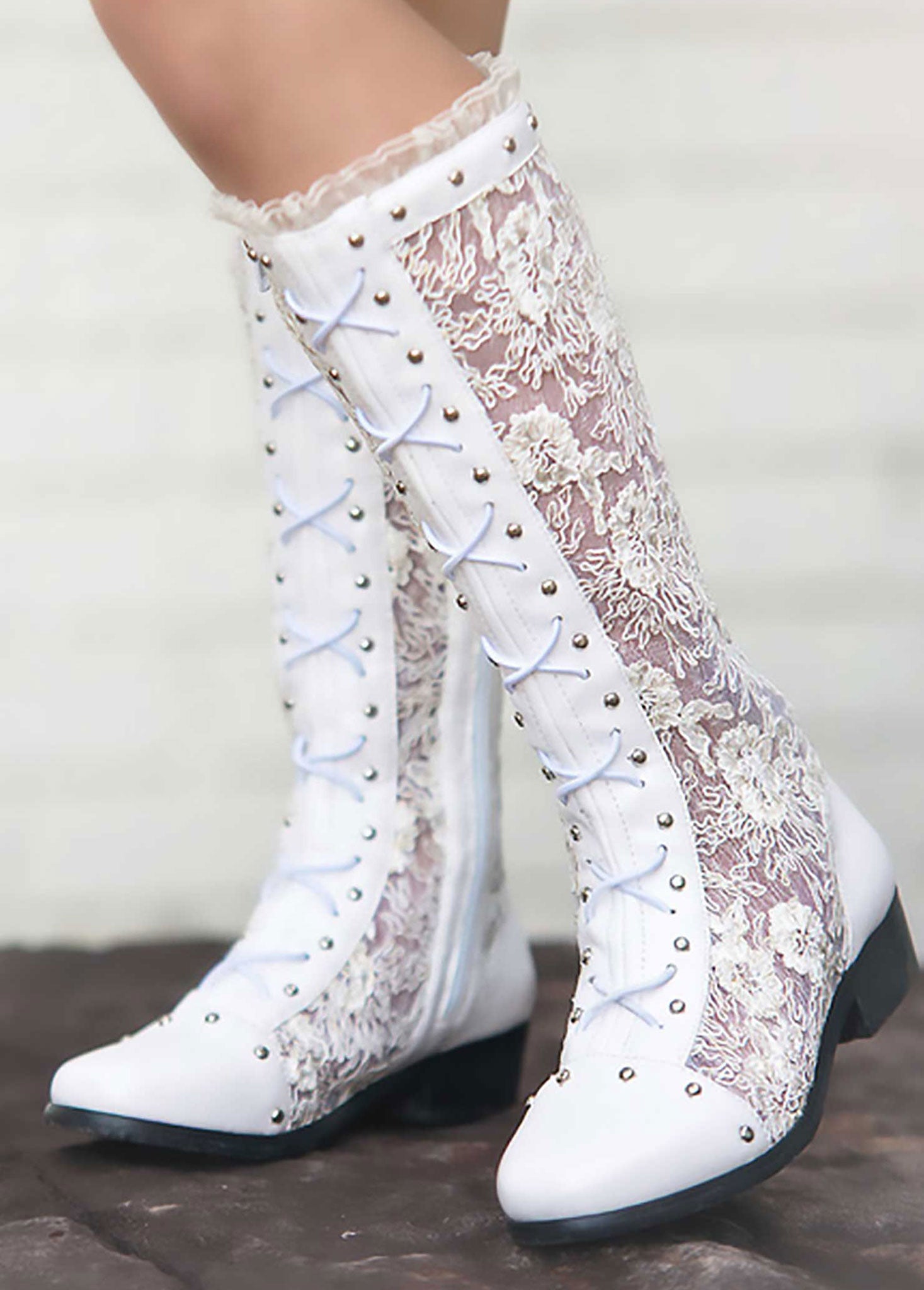 FLASH SALE GRAMERCY BOOT WHITE