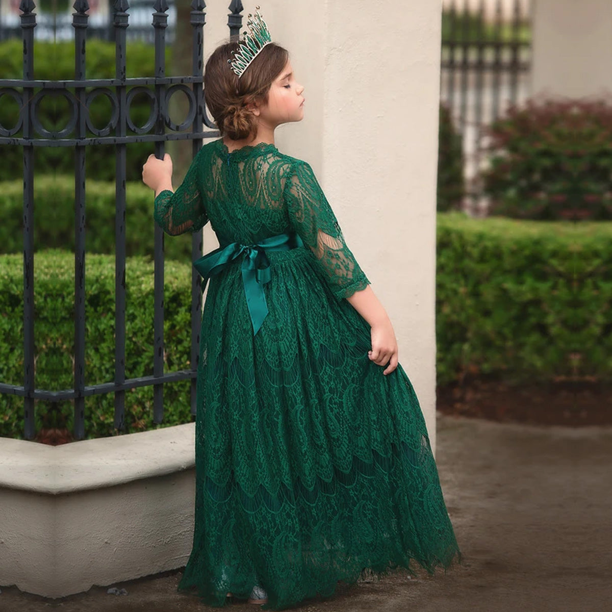 BELLA RAFAELA GOWN EMERALD