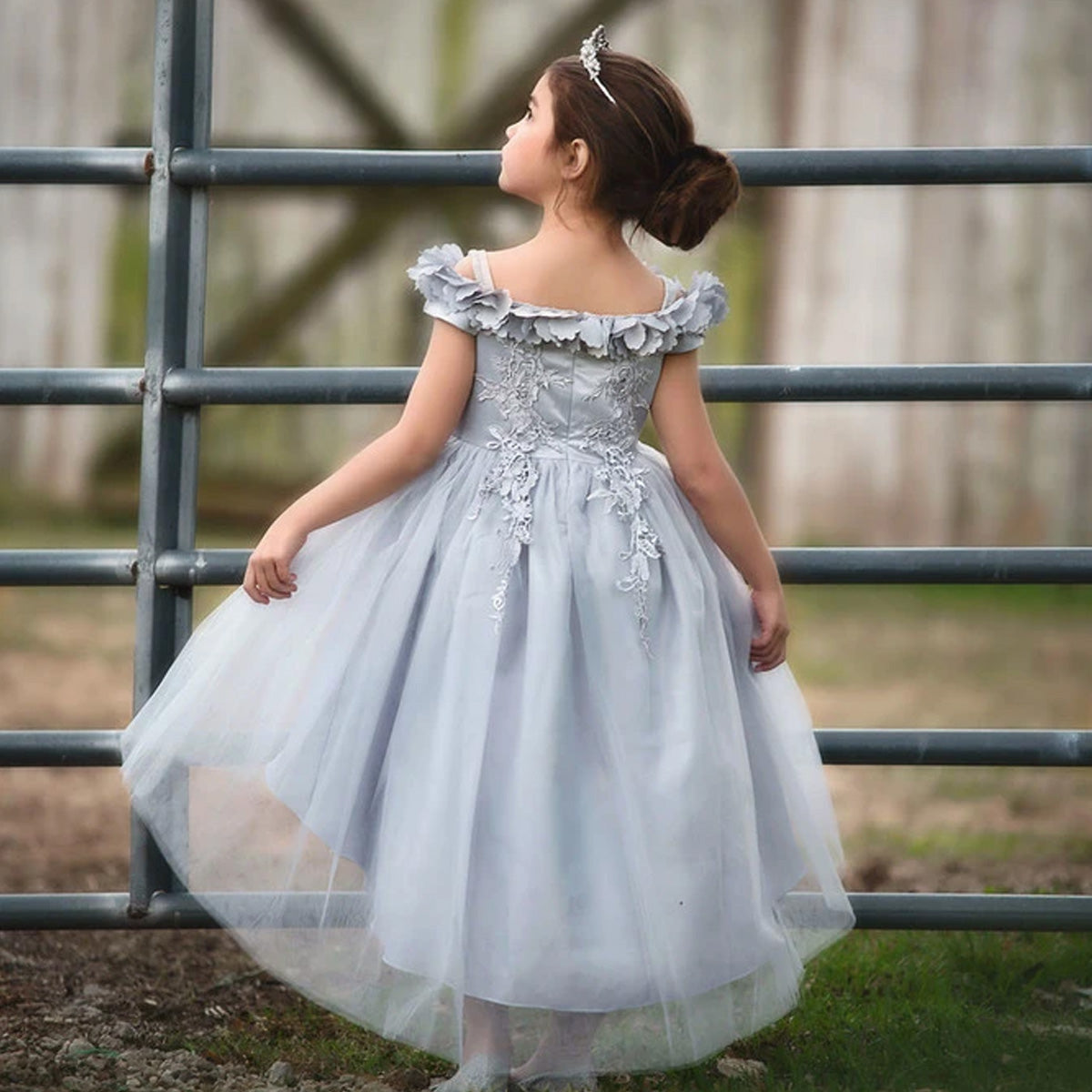 BELLE GOWN SILVER