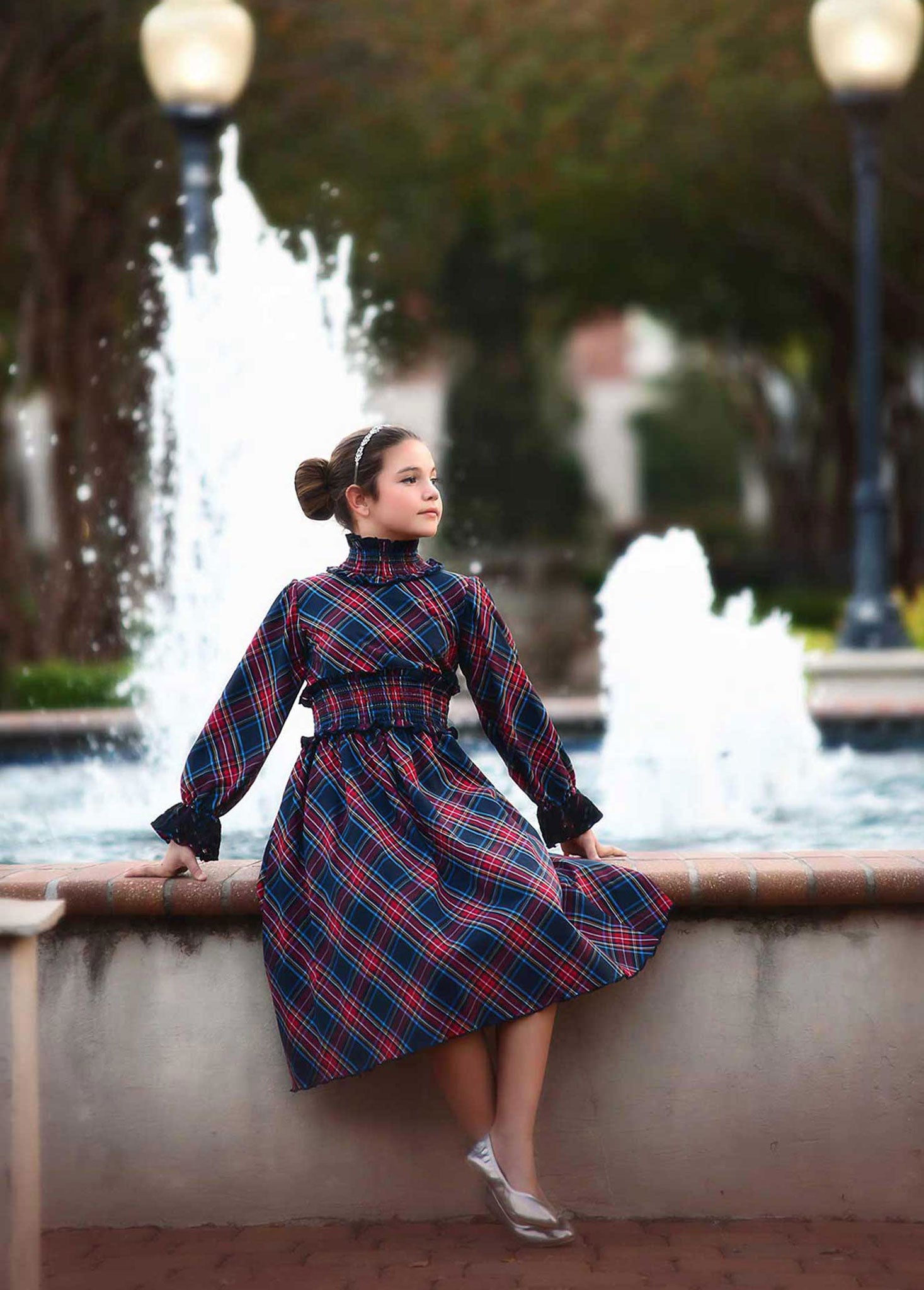 HARPER DRESS TARTAN