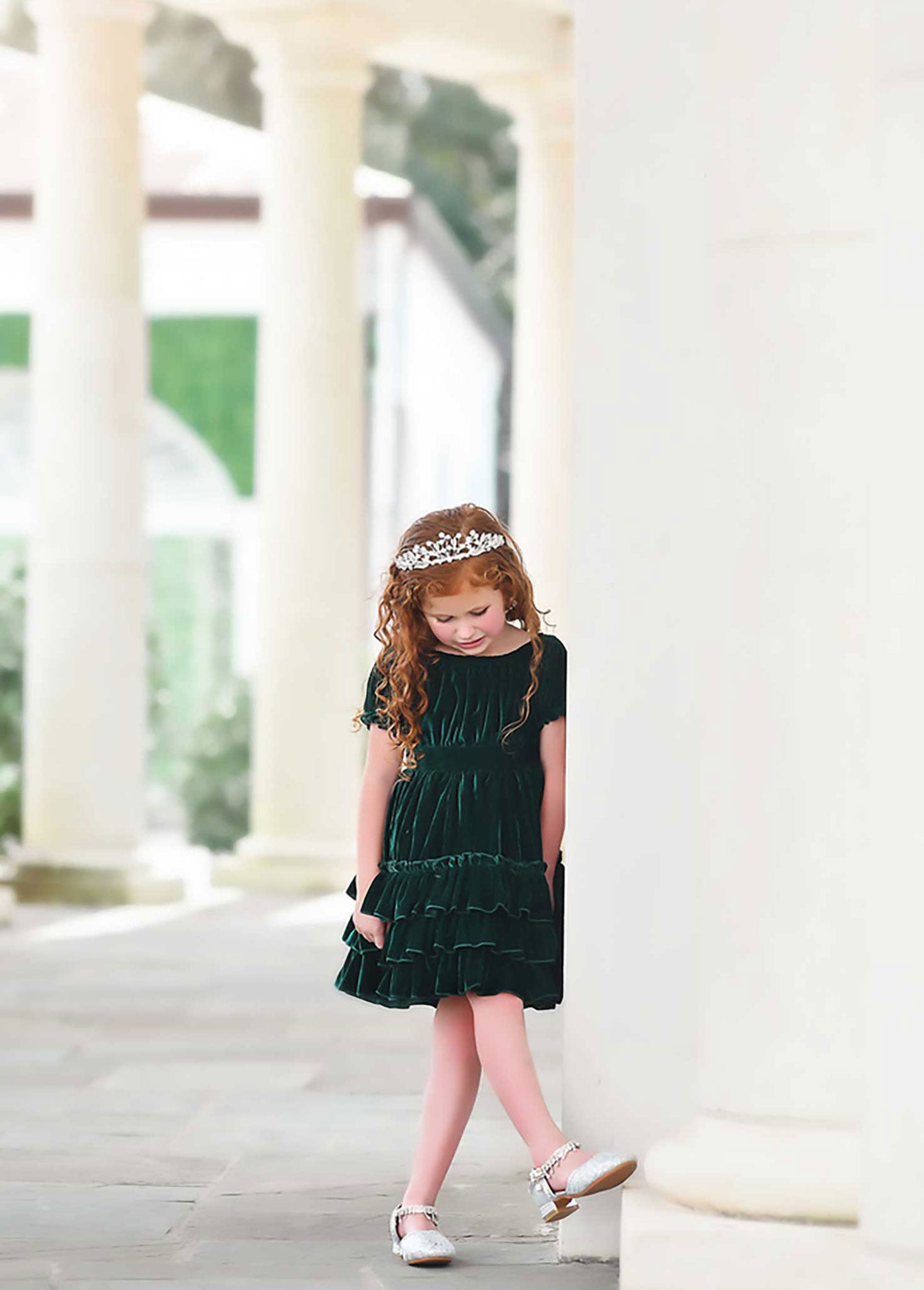 HOLLY DRESS EMERALD