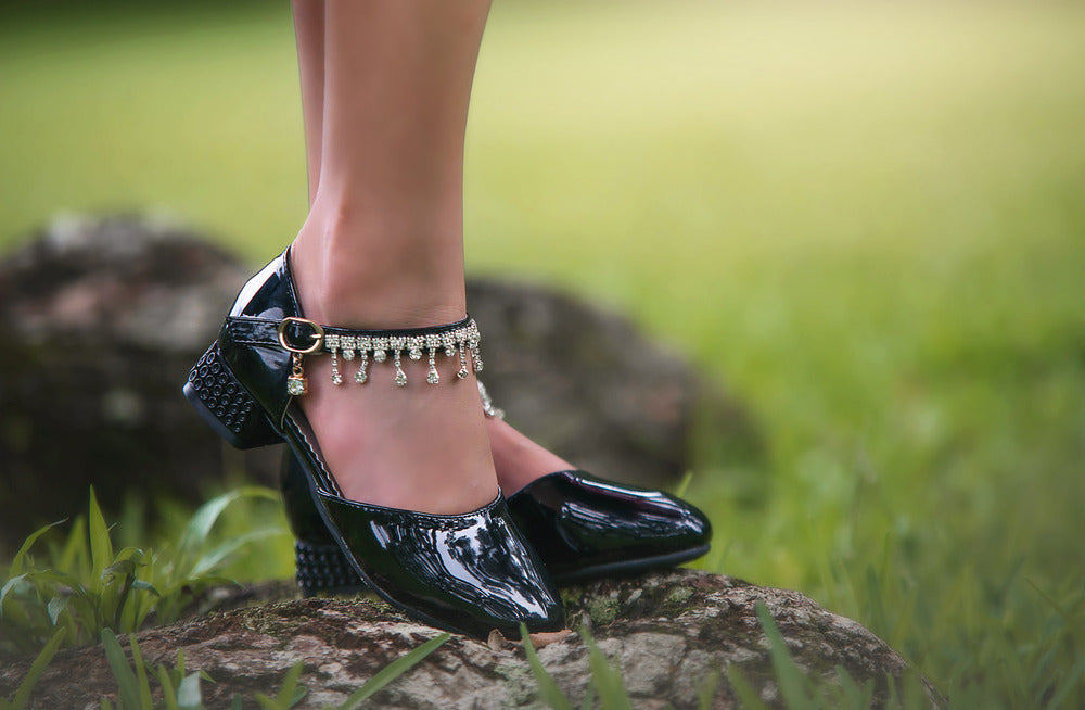 MISS RODEO SHOE BLACK PATENT