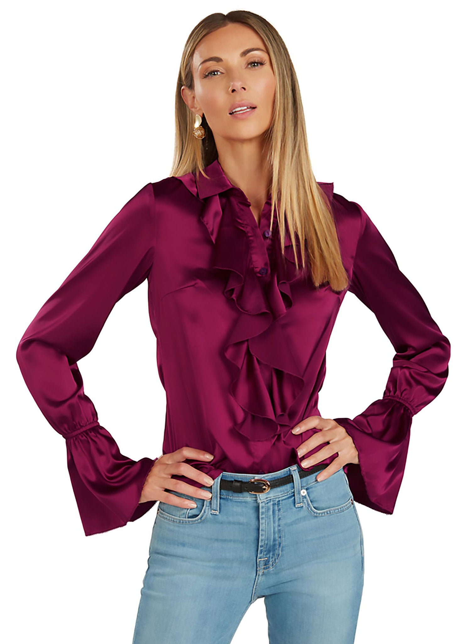 MARGOT BLOUSE ORCHID