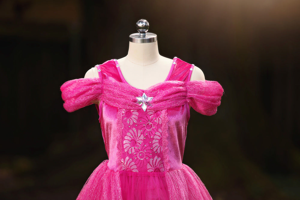 PINK PRINCESS GOWN FOR WOMEN