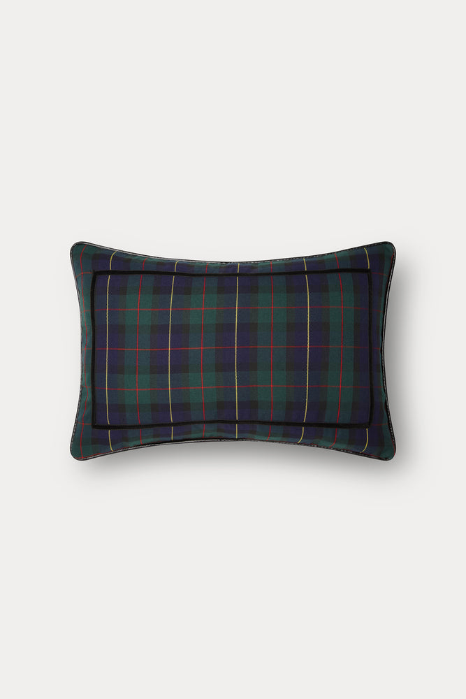 BLACK WATCH TARTAN BOLSTER PILLOW