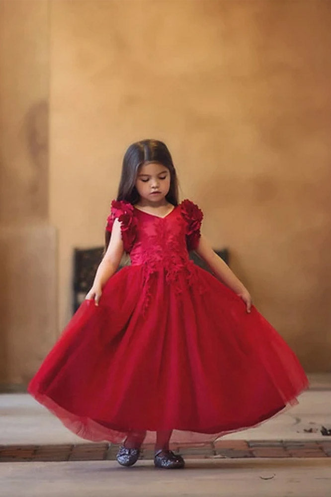 BIANCA GOWN CRIMSON