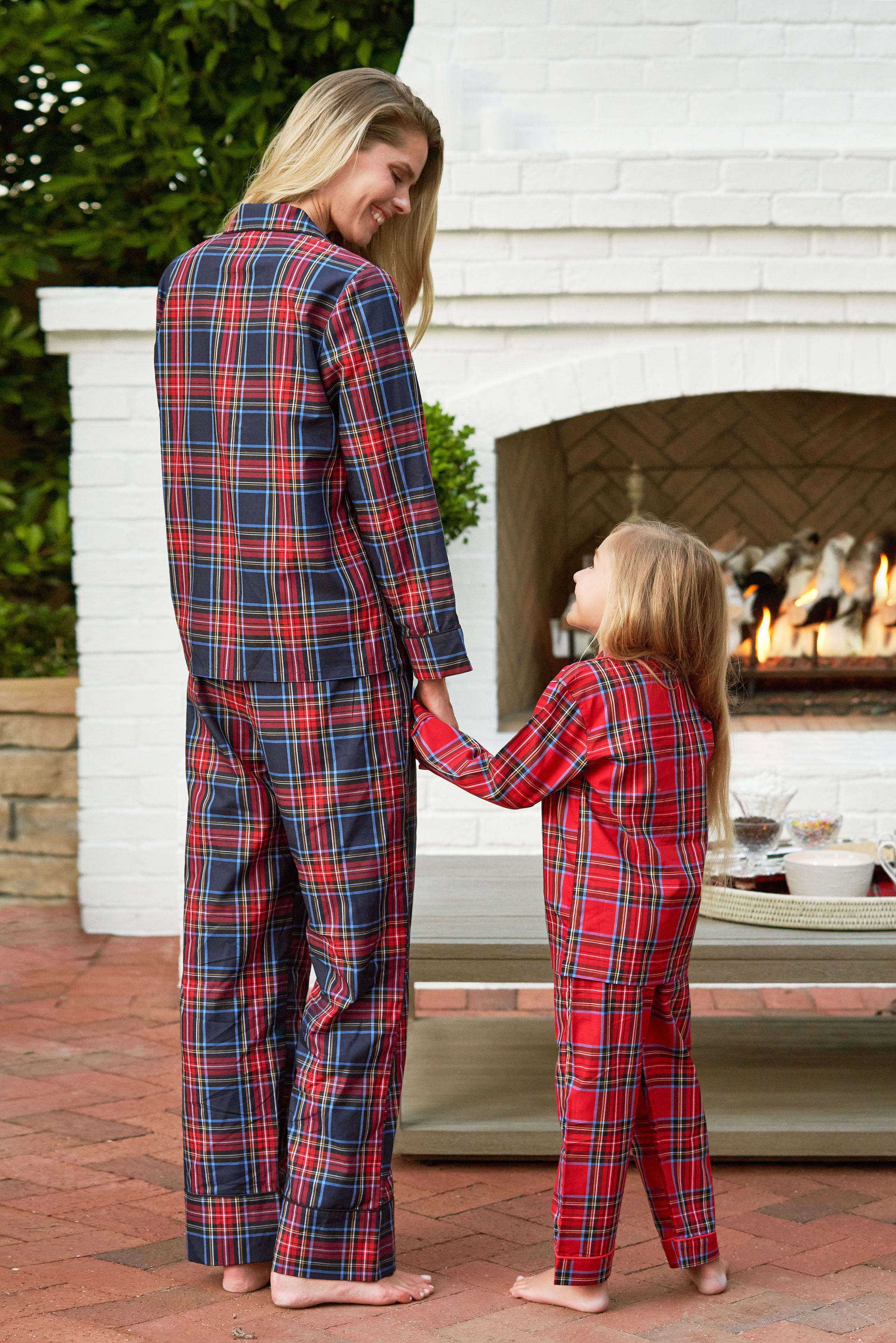 UNISEX KIDS BLYTHE PAJAMAS STEWART TARTAN