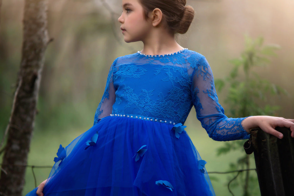 MARIPOSA GOWN ROYAL BLUE