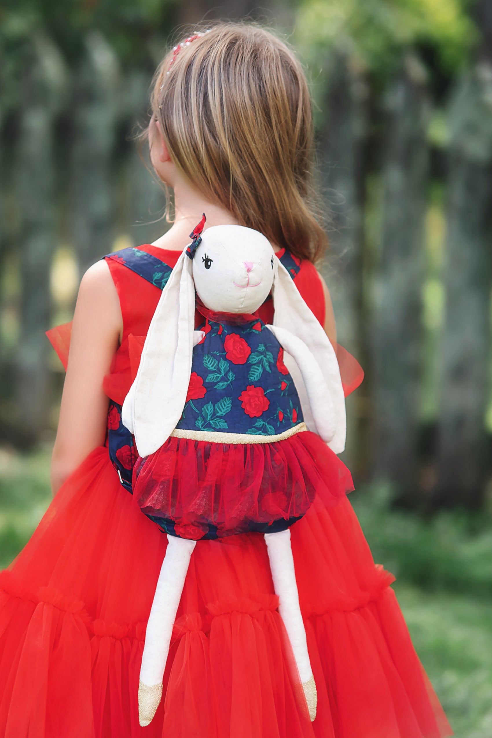 BUNNY BACKPACK NAVY FLORAL