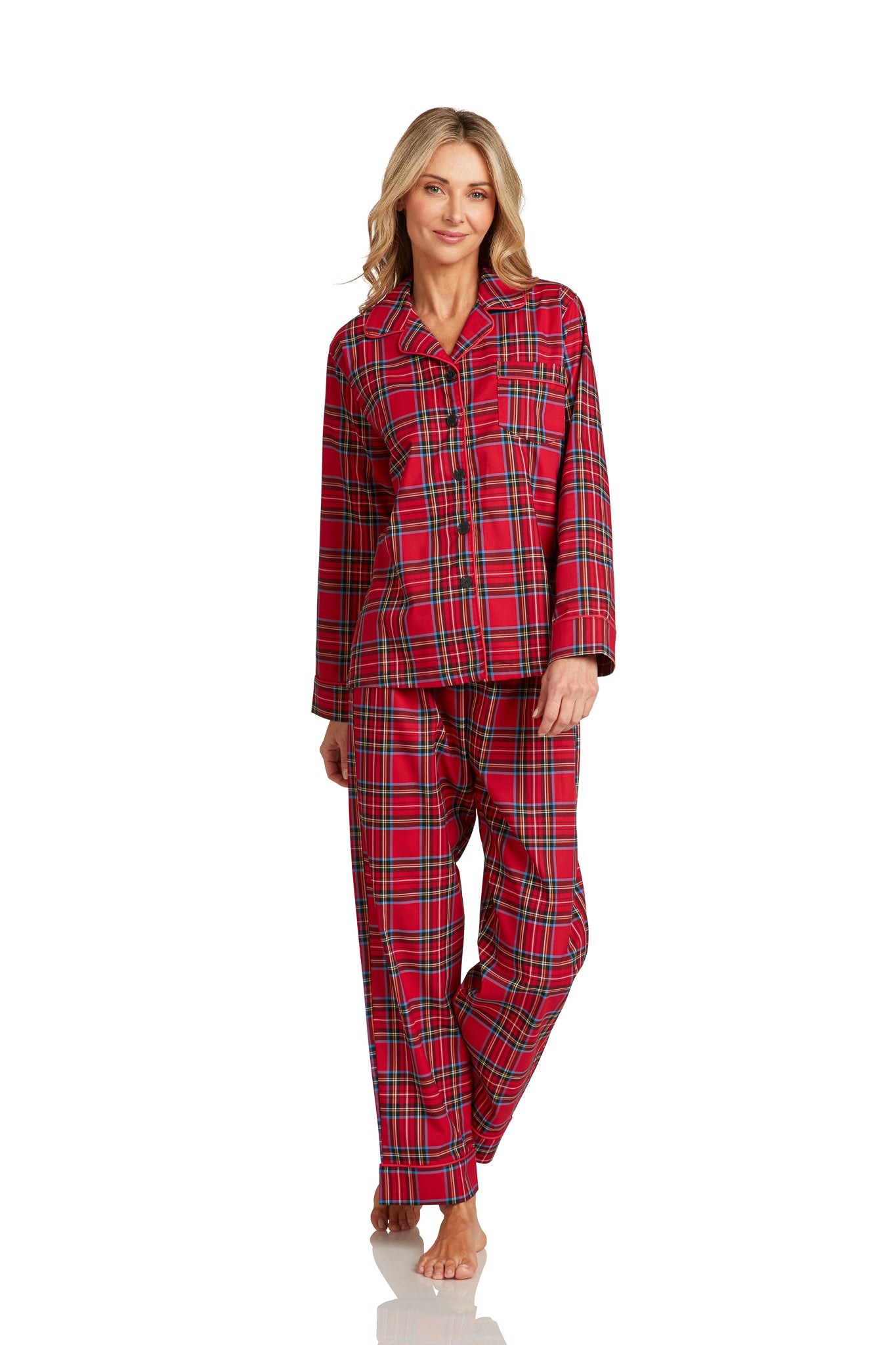 WOMEN'S CAMILLA PAJAMAS STEWART TARTAN