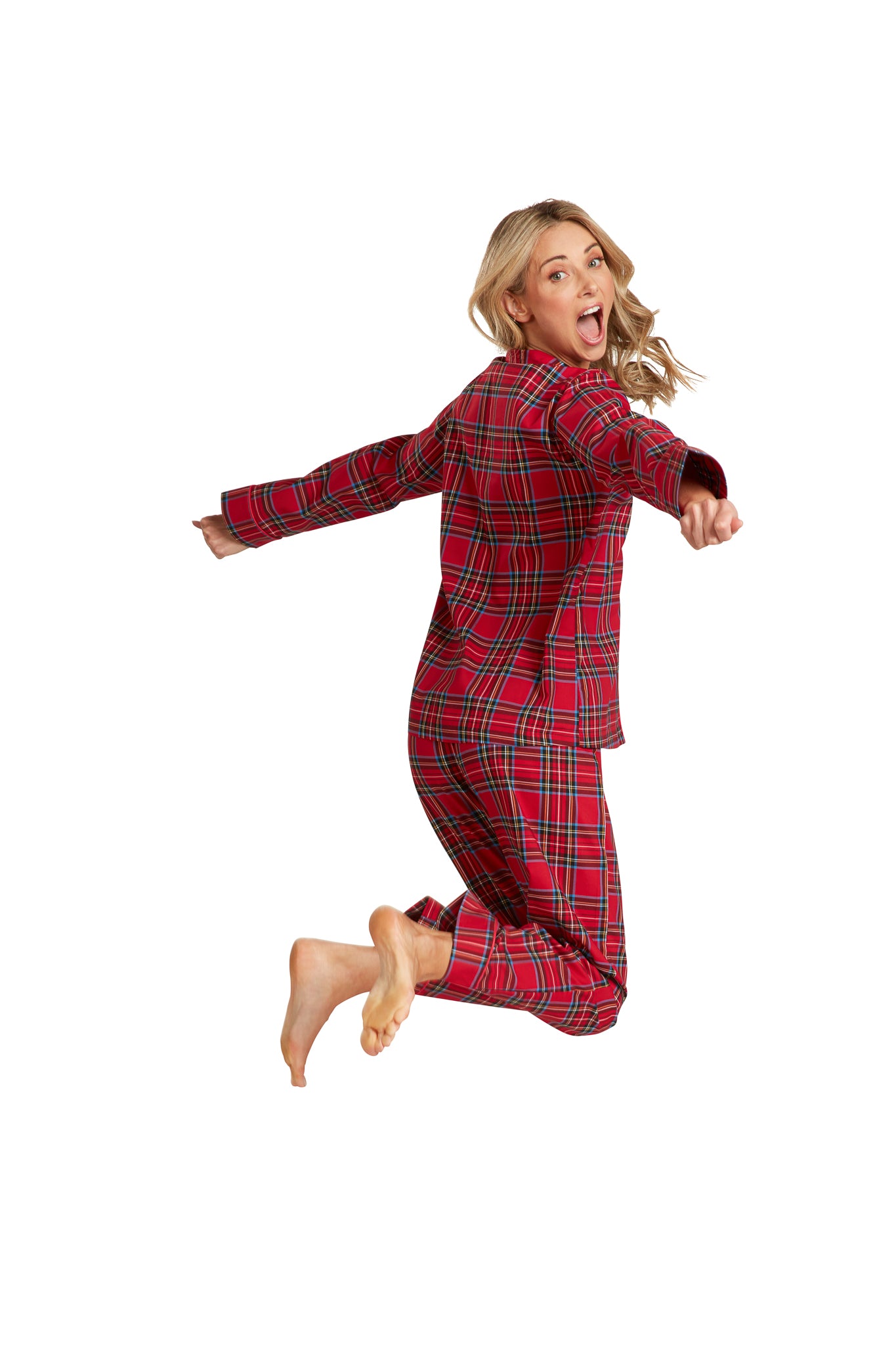 WOMEN'S CAMILLA PAJAMAS STEWART TARTAN