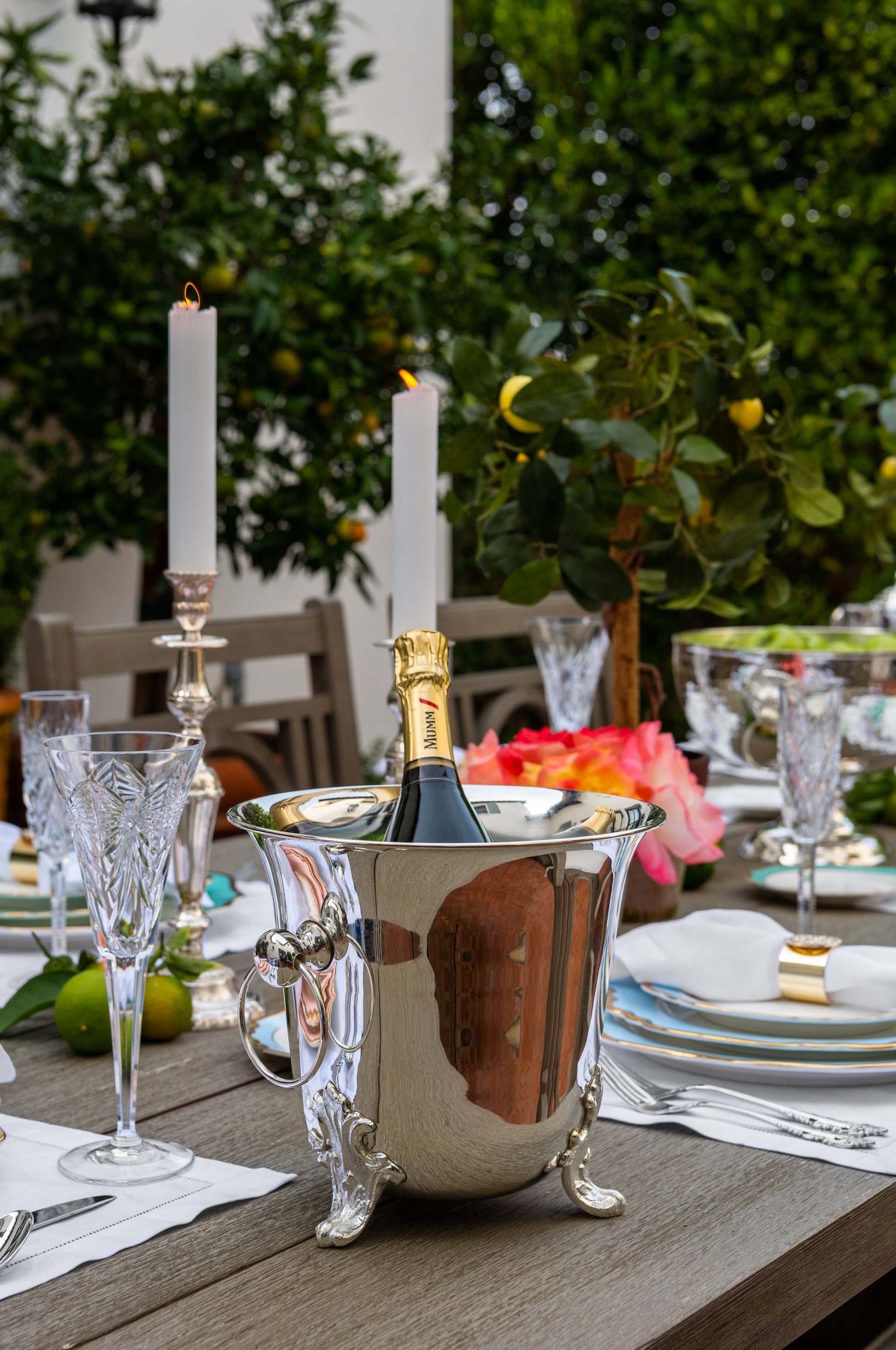 SILVER PLATED FALKLAND CHAMPAGNE BUCKET