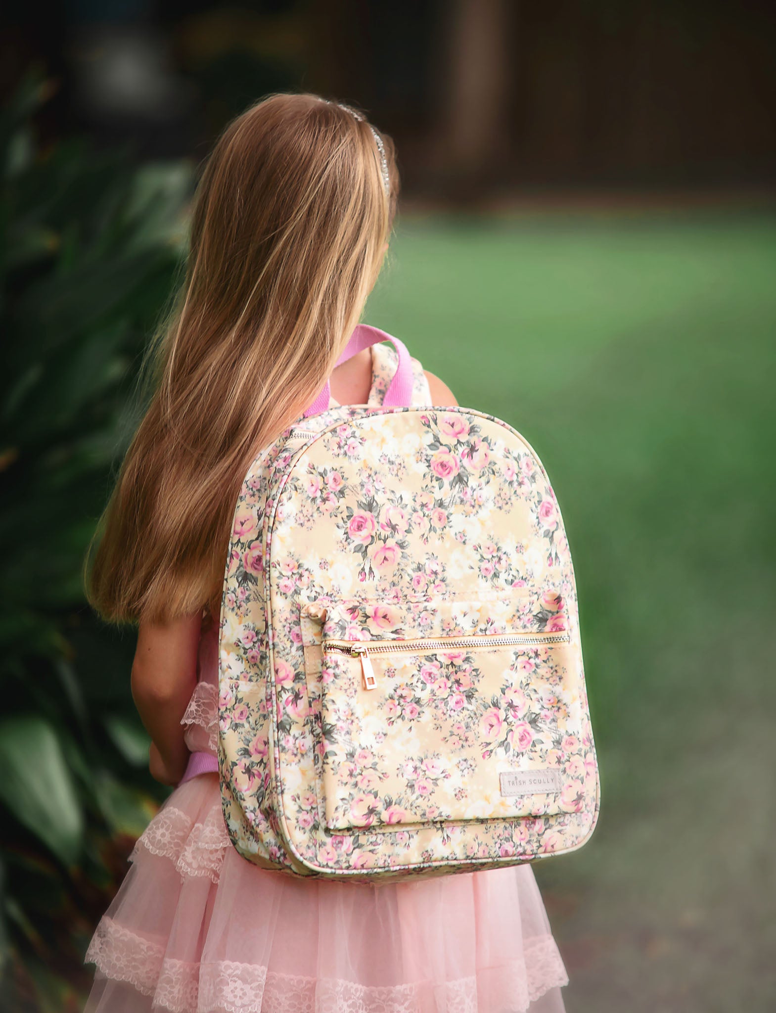 VICTORIAN FLORAL BACKPACK