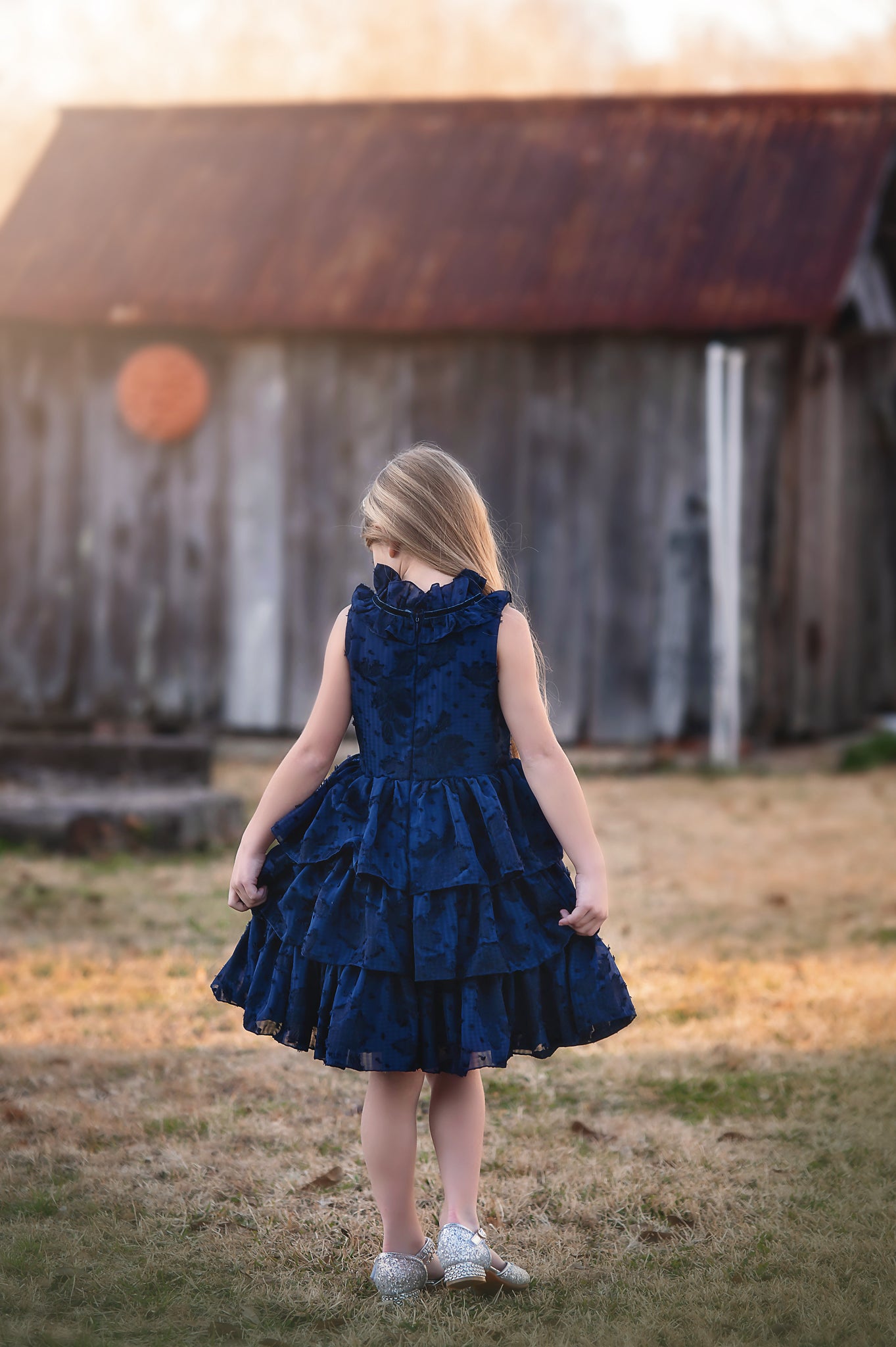 JOELLE DRESS NAVY