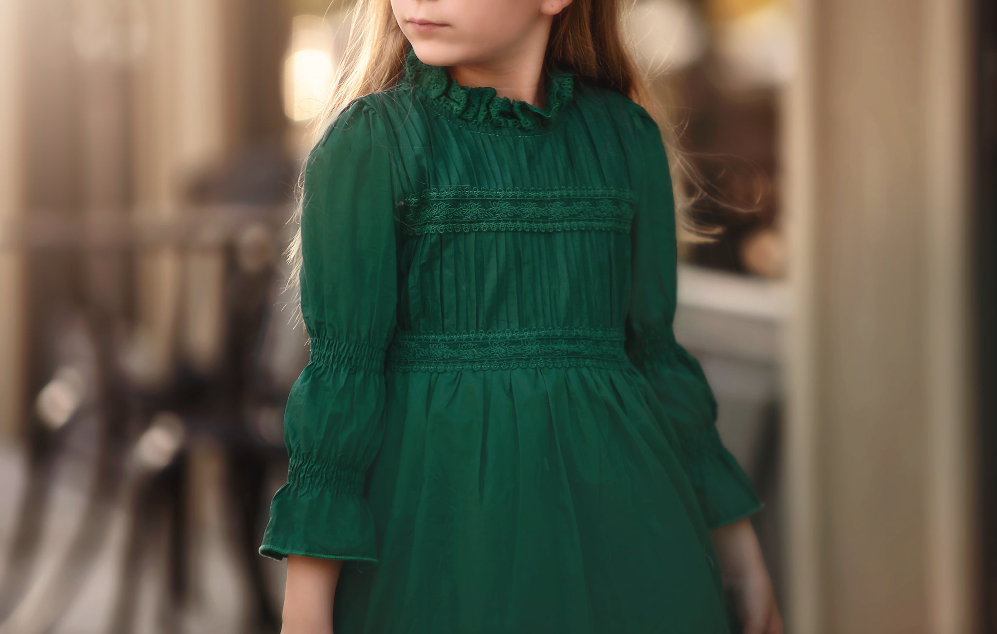 HATTIE DRESS EMERALD