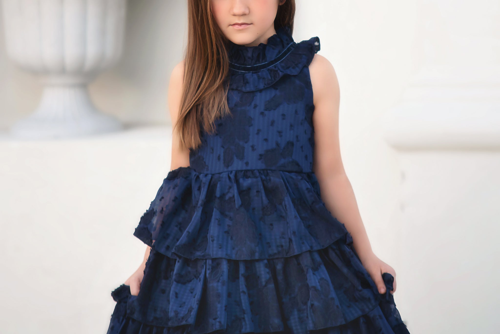 JOELLE DRESS NAVY