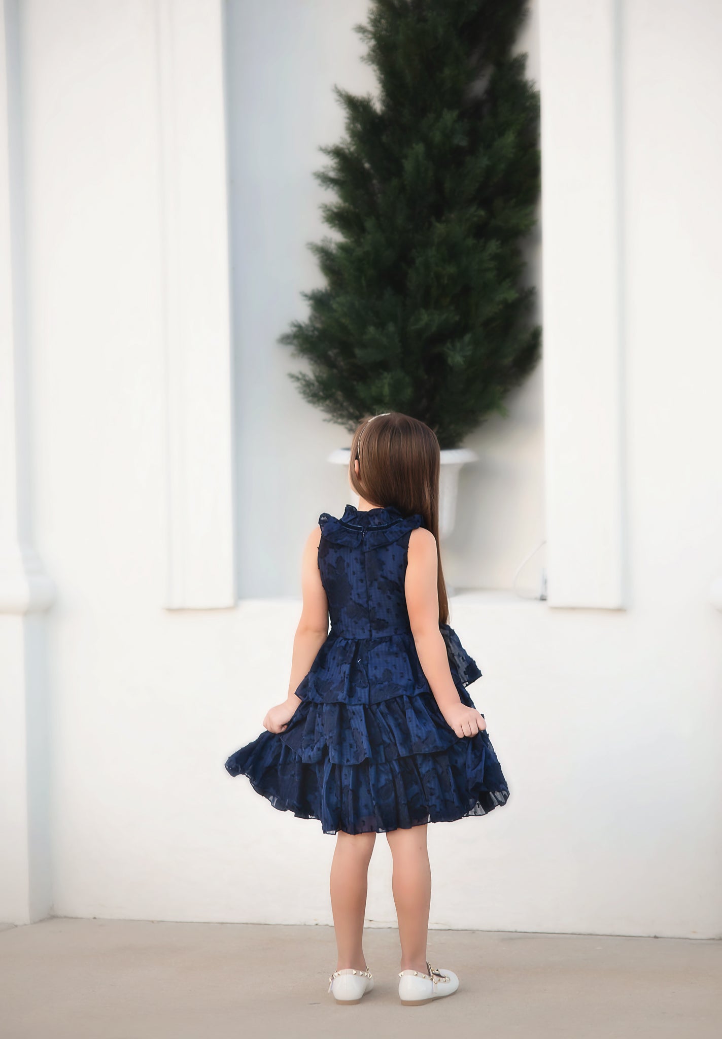 JOELLE DRESS NAVY