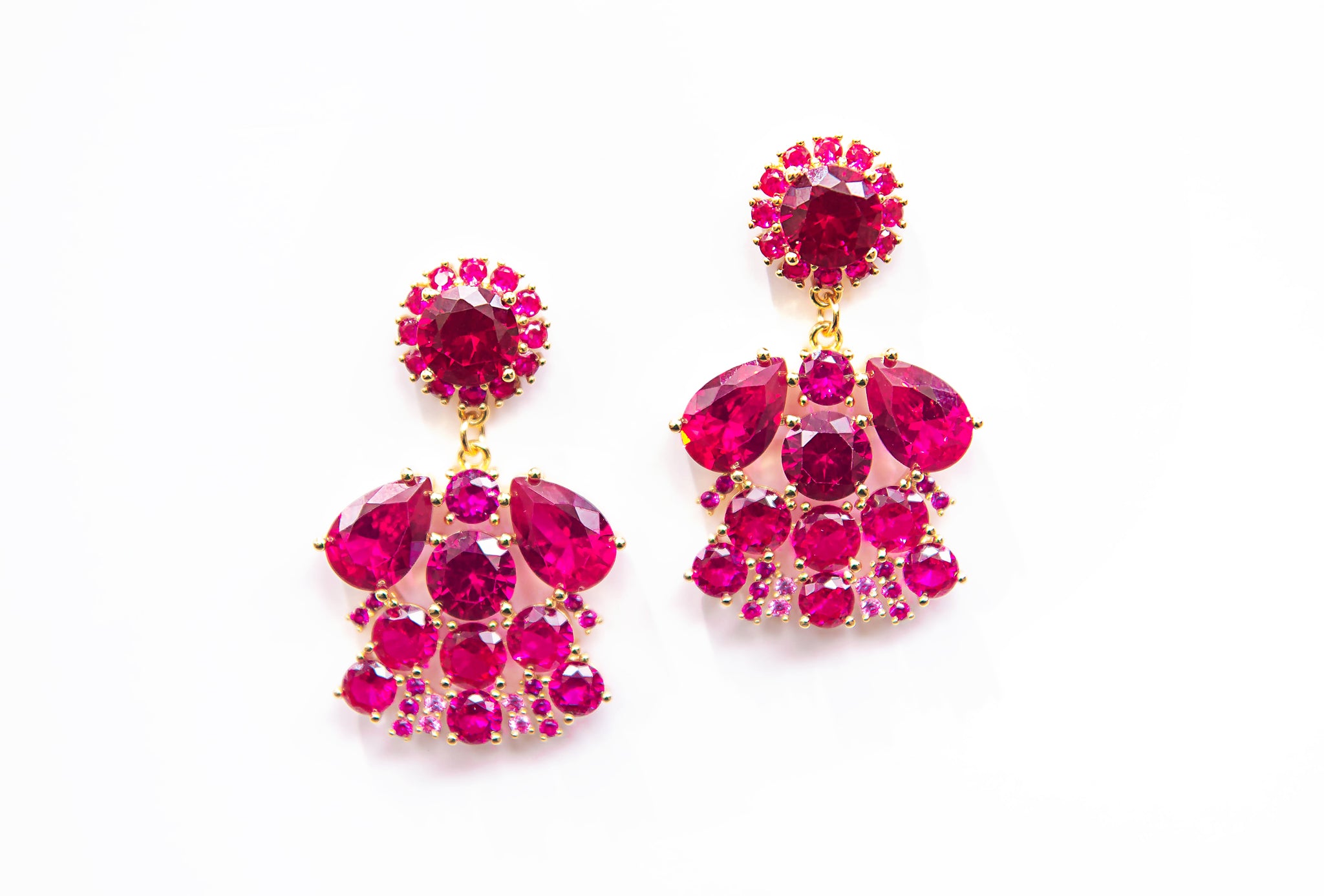 MARSEILLE EARRINGS FUCHSIA