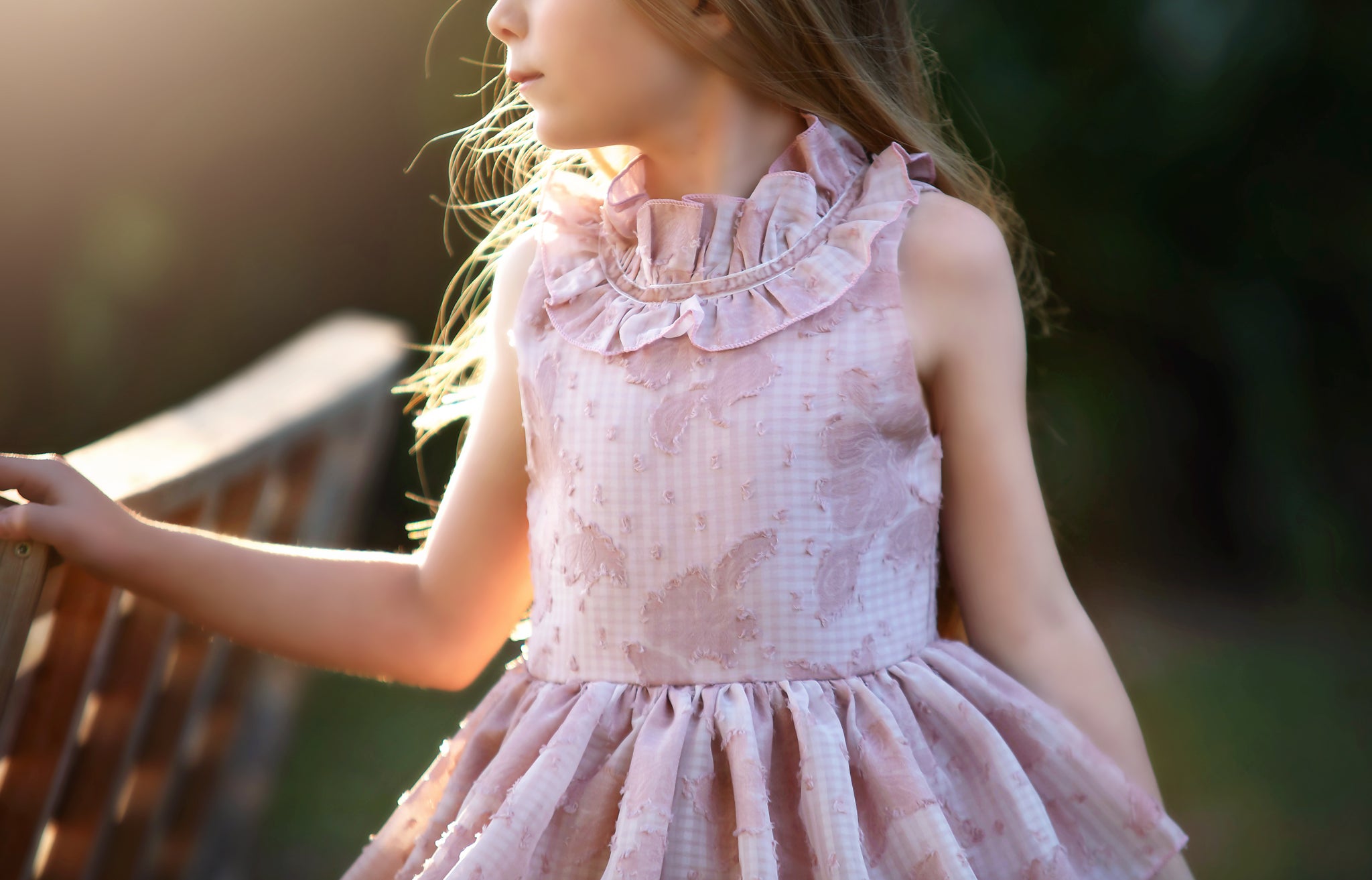 JOELLE DRESS ROSE