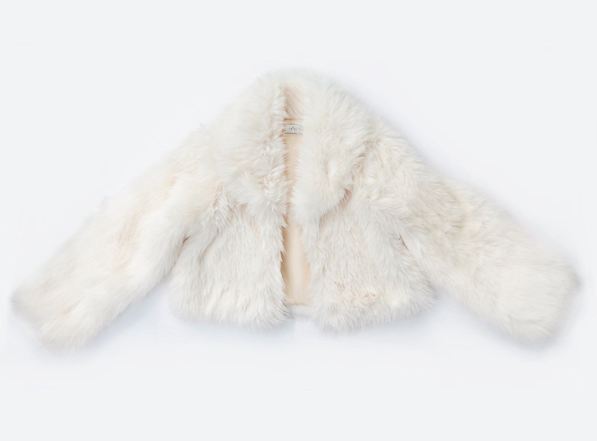 MIA FAUX FUR JACKET IVORY