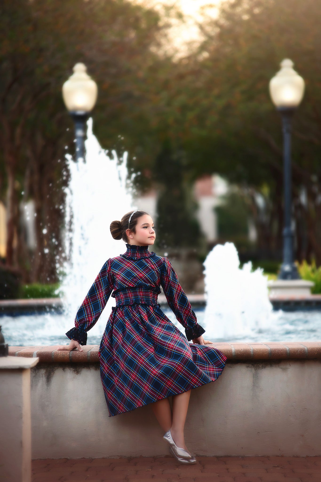 HARPER DRESS TARTAN